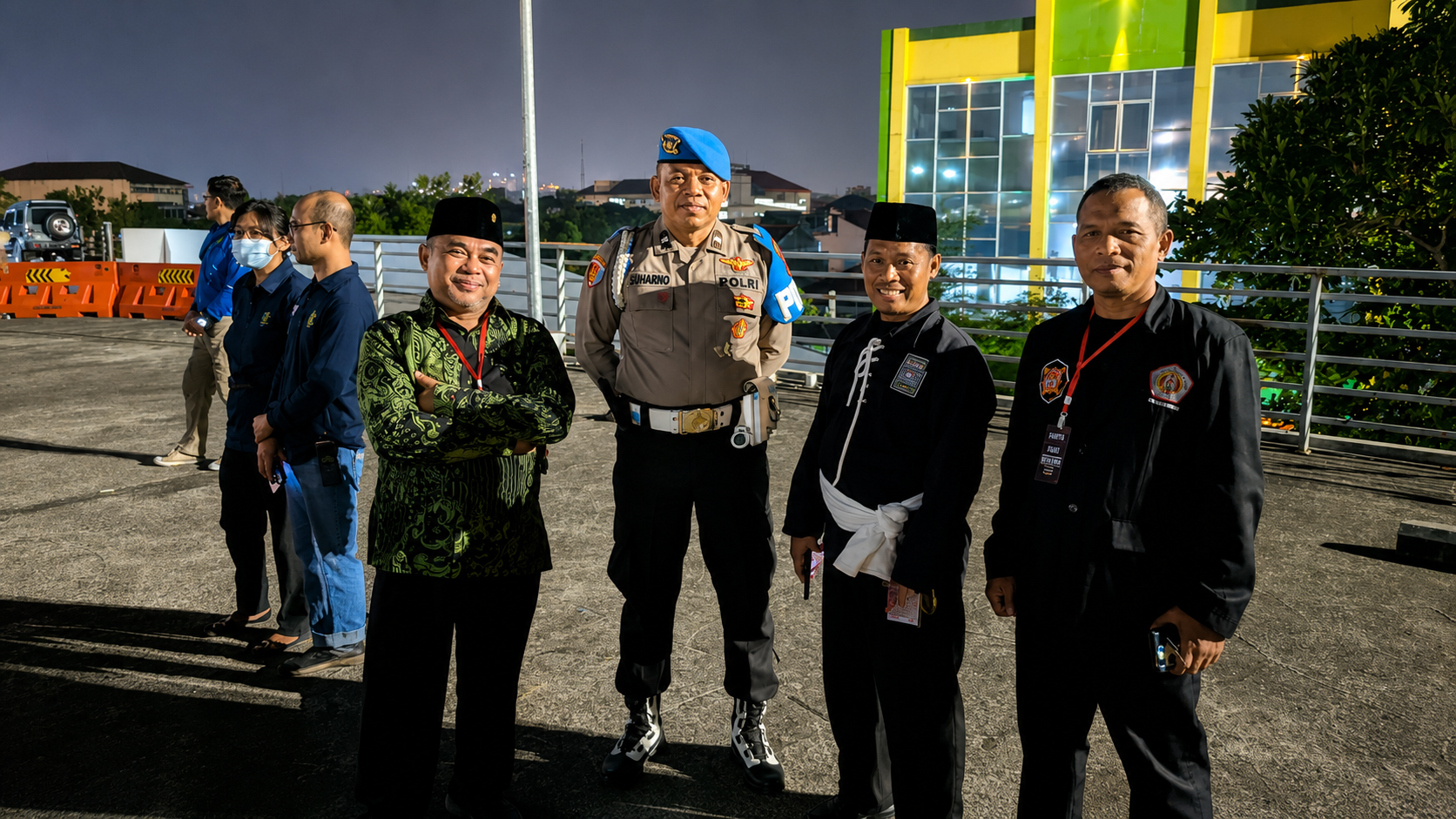 Perkuat Silaturahim Antar Perguruan, Pengkot PERSINAS ASAD Kota Surakarta Hadiri PAM Bersama Polrest