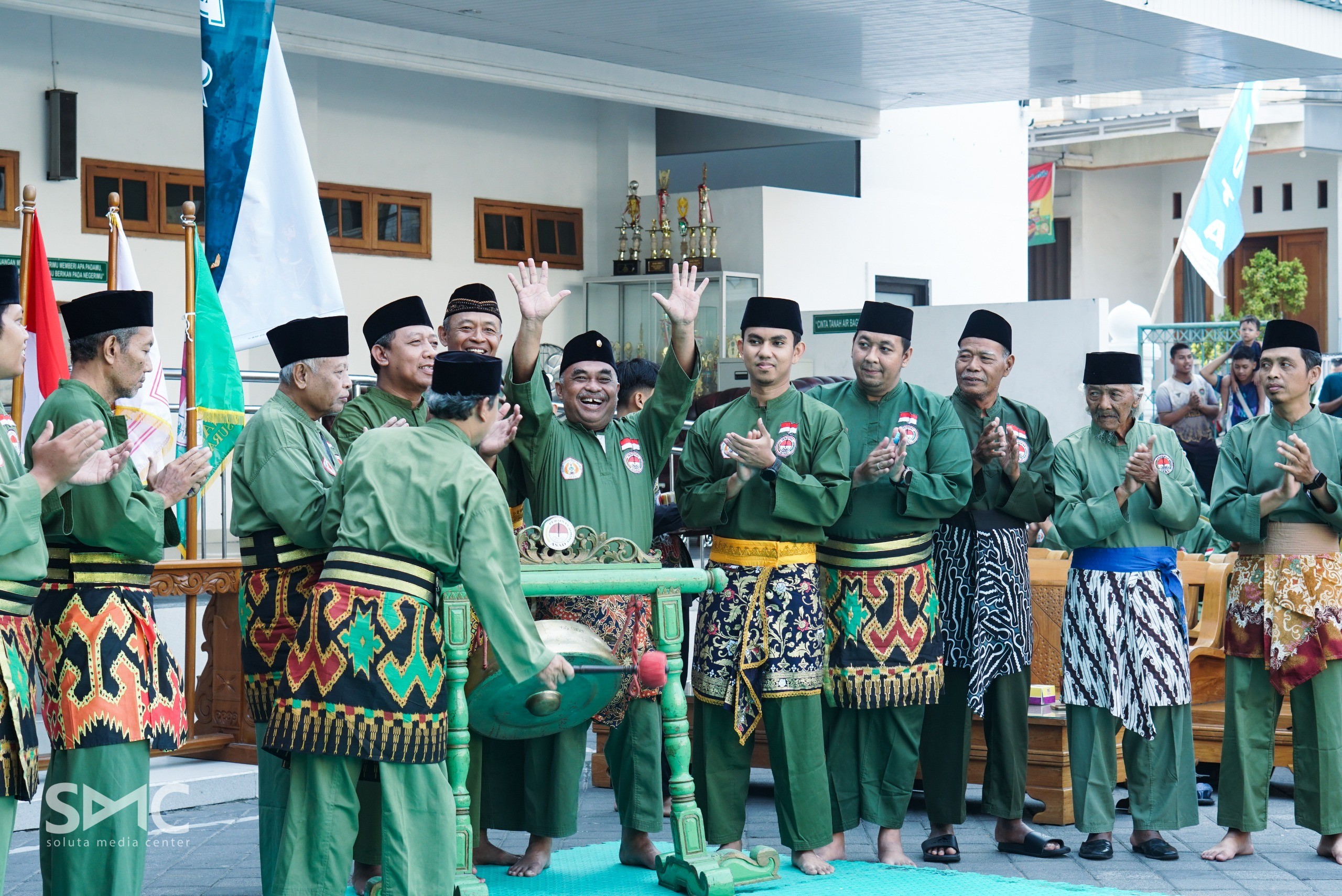 Heboh, 840 Pesilat Persinas ASAD Membanjiri Komplek Masjid Baitul  A\'la